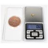Image 1 : 0.6 GRAM PURE PLACER GOLD NUGGET