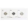 Image 1 : THREE CANADIAN SILVER DIMES .18 OZ PURE SILVER