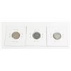 Image 2 : THREE CANADIAN SILVER DIMES .18 OZ PURE SILVER