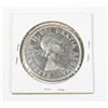 Image 2 : 1953 CANADIAN SILVER DOLLAR .6 OZ SILVER
