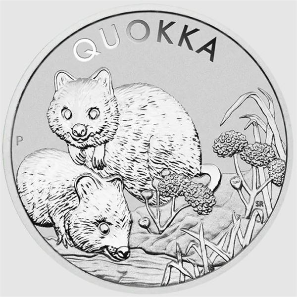 1 OZ AUSTRALIAN QUOKKA SILVER COIN
