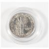 Image 2 : 1940 MERCURY DIME .90 % SILVER NICE SHAPE