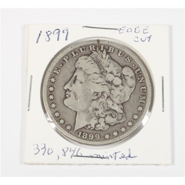 1899 MORGAN SILVER DOLLAR 90%