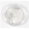 Image 1 : 1/4 OZ INCUSE INDIAN FRACTIONAL SILVER ROUND