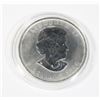 Image 2 : 2011 1 OZ CANADIAN SILVER MAPLE HAS A LITTLE