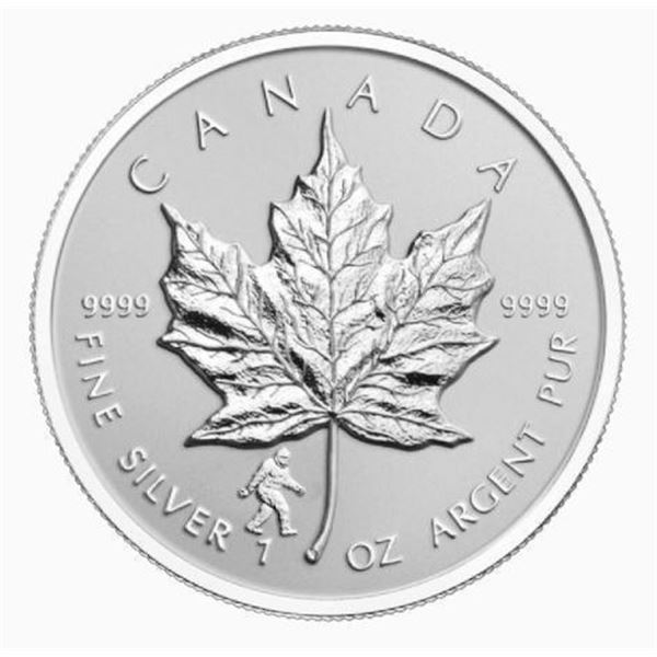 1 OZ 2016 CANADIAN MAPLE LEAF BIGFOOT PRIVY