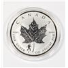 Image 2 : 1 OZ 2016 CANADIAN MAPLE LEAF BIGFOOT PRIVY