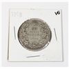 Image 1 : 1918 CANADIAN HALF DOLLAR 92.5% SILVER