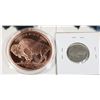 Image 2 : 2 OZ BUFFALO COPPER ROUND IN DIRECT FIT CAPSULE
