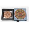Image 1 : 2 OZ AZTEC COPPER ROUND- LARGE 47MM IN