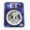 Image 1 : E.T. 40TH ANNIVERSARY 2022 1 OZ PURE SILVER