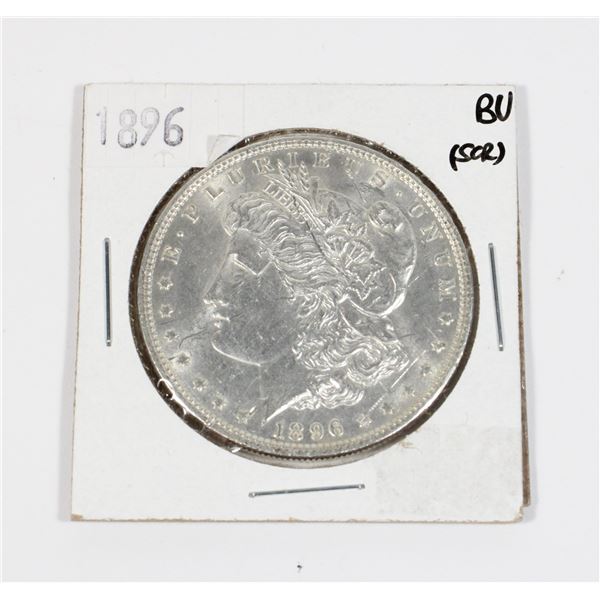 1896 MORGAN SILVER DOLLAR NICE LUSTER