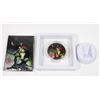Image 1 : 2 OZ FRAZETTA SWORDSMAN OF MARS COLOURIZED SILVER