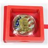 Image 1 : BEAUTIFUL TRUMP ROUND COLOURIZED COMES IN RED
