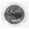 Image 2 : 1 OZ 2012 CANADIAN MOOSE SILVER COIN FOURTH OF SIX