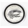 Image 2 : 1 OZ 2014 AUSTRALIAN SALT WATER CROCODILE SILVER
