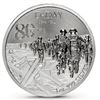 Image 1 : 1 OZ ALDERNEY 80TH ANNIVERSARY OD D-DAY SILVER