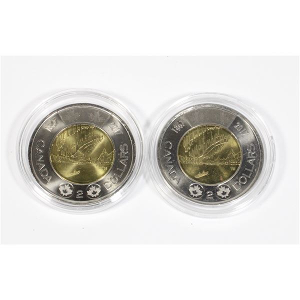 2 2017 DANCE CANADA TWO DOLLAR NOT SILVER