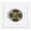 Image 2 : 2020 COLOURED BILL REID CANADA BU 2 DOLLAR