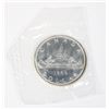 Image 1 : 1965 CANADIAN SILVER DOLLAR PROOF LIKE CUT OUT OF