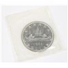 Image 1 : 1965 CANADIAN SILVER DOLLAR PROOF LIKE CUT OUT OF