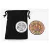 Image 2 : 1 OZ AZTEC WATER DEITY SILVER ROUND IN RINGED