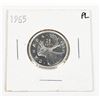 Image 1 : 1965 CANADA 25 CENT PROOF LIKE