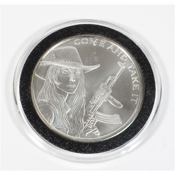 2014 COME AND TAKE IT 1 OZ SILVER