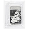 Image 2 : 2013 YEAR OF THE SNAKE 1 OZ SILVER ART BAR