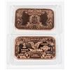 Image 1 : 2 1 OZ COPPER BARS IN CAPSULES