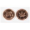 Image 1 : 2 1 OZ COPPER ROUNDS IN CAPSULES