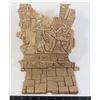 Image 1 : EGYPTIAN 2PC DISPLAY STAND, HIGH QUALITY, BASE IS