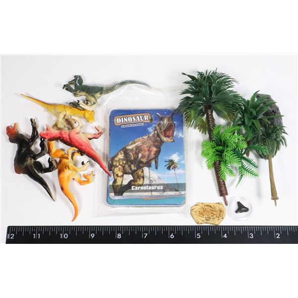 SIX KIDS TOYS GRADE DINOSAURS WITH PACK