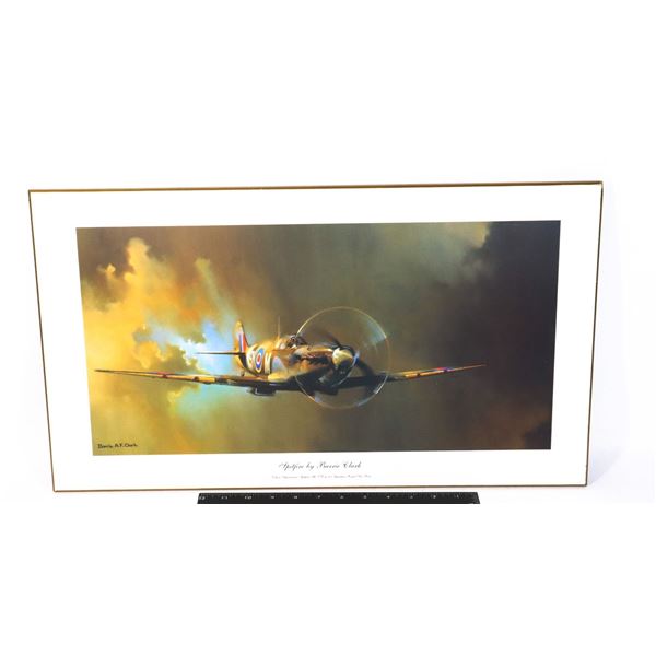 BEAUTIFUL FRAMED SPIT FIRE PICTURE+2PRINTS