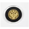 Image 2 : AUSTRIAN 1 DUCAT GOLD COIN 3.5 GRAMS OR .11 TROY OZ OF GOLD