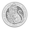Image 1 : 2022 TUDOR BEASTS 10-OZ FINE SILVER LION OF ENGLAND