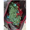 Image 1 : Christmas tree and decorations with a