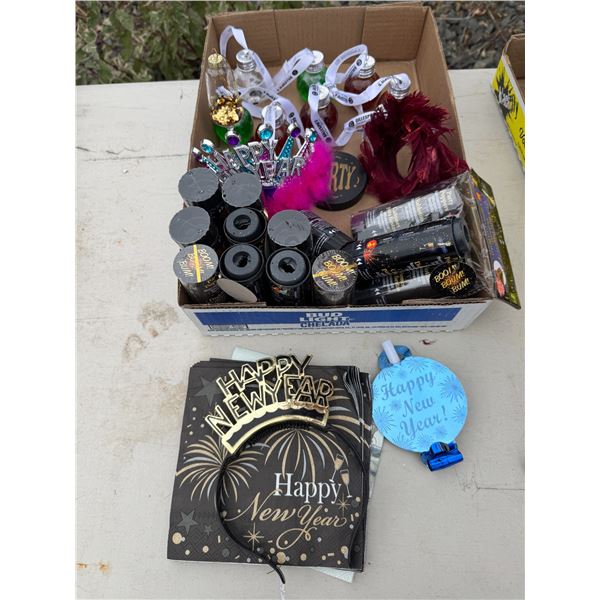 New Year's Eve party favors
