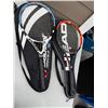 Image 1 : Tennis rackets with carrying cases