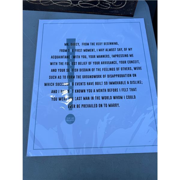 Hell, no pride and prejudice