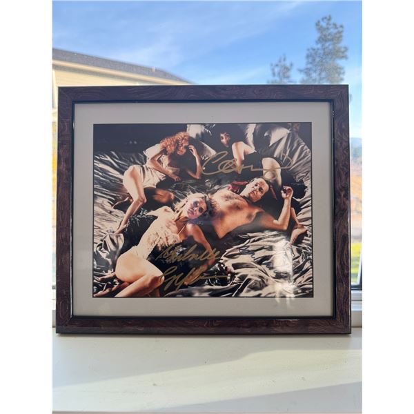 The witches of Eastwick movie signed Michelle Pfeiffer, Susan Sarandon, Cher, and Jack Nicholson mea