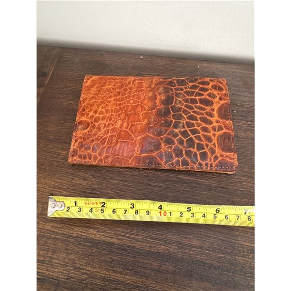 Crocodile wallet