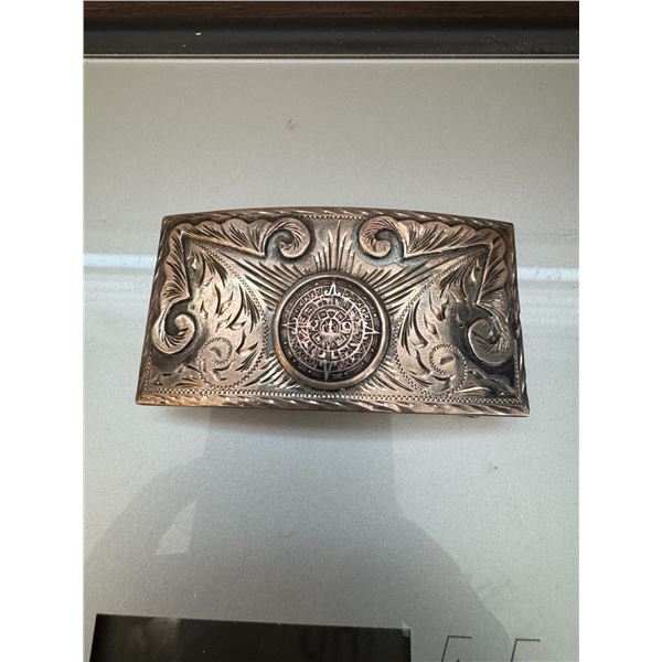 Sterling belt buckle