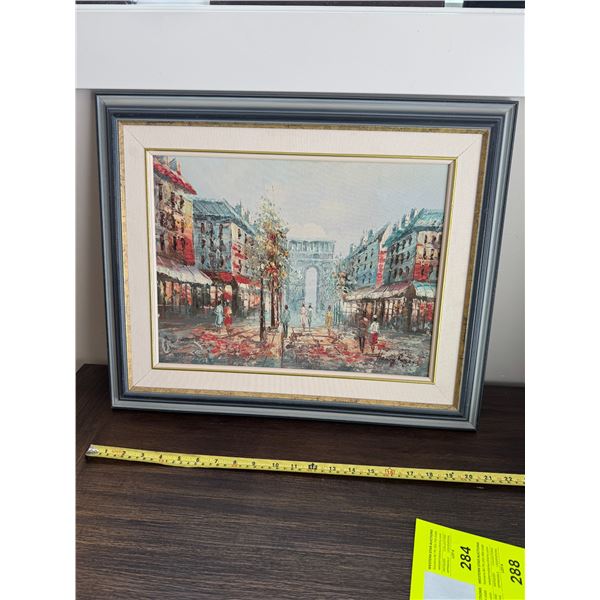 Henry rogers oil on canvas