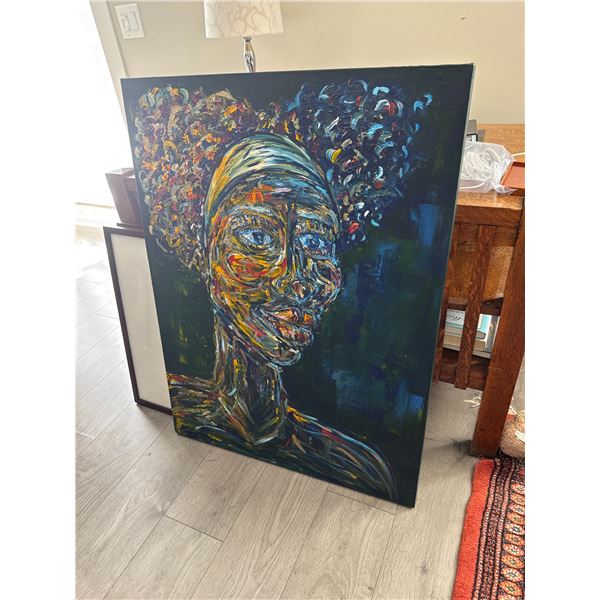 Canvas  Measures 30" x 40"