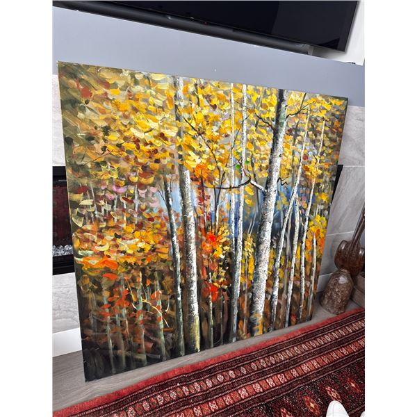 Canvas 47 1/2" x 7 1/2"