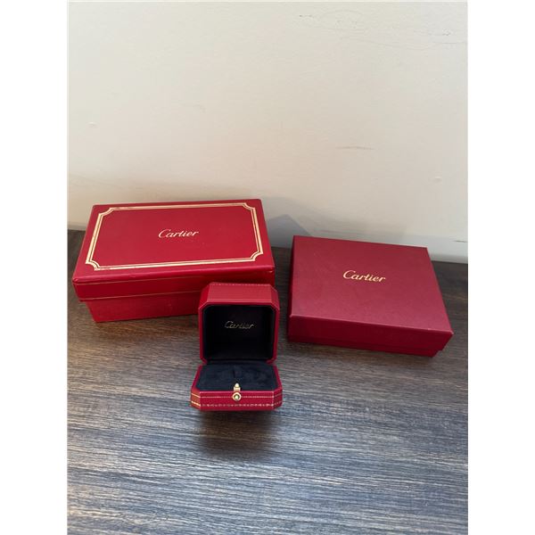 Cartier boxes