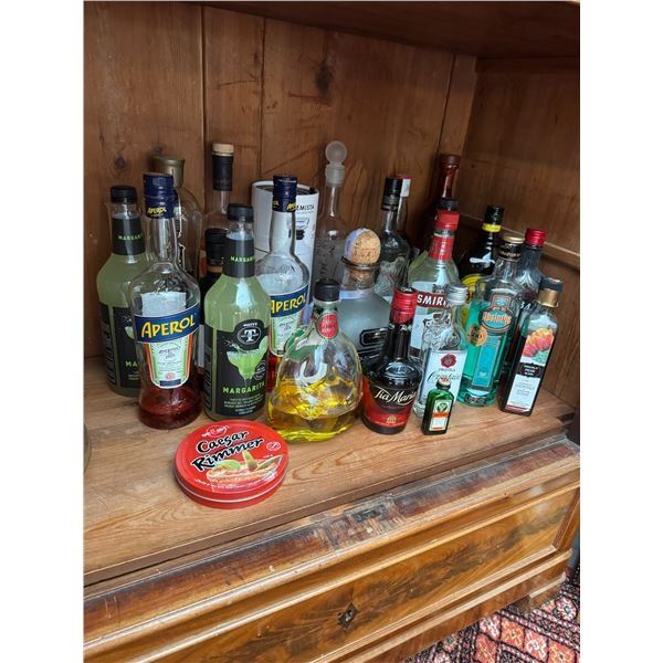 Assortment of open beverages must have valid ID