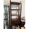 Image 1 : Crate & Barrel Shelf measures 28" x 15" x 80" tall