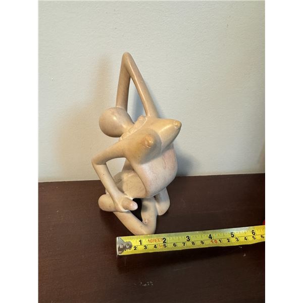 Hand carved soap, stone figurine